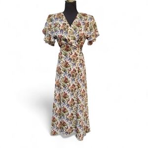 Vintage floral dress